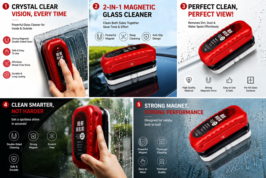 Automotive Oil Film Cleaning Brush, Glass Cleaning Board, Car Glass Oil Film Removal Cleaner